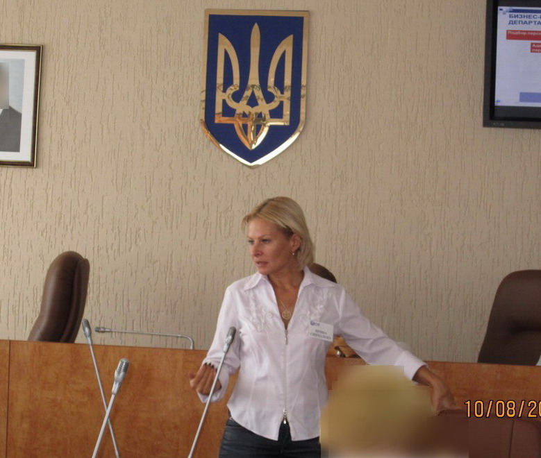 Ирина Синчалова проводит тренинг в Государственном центре занятости